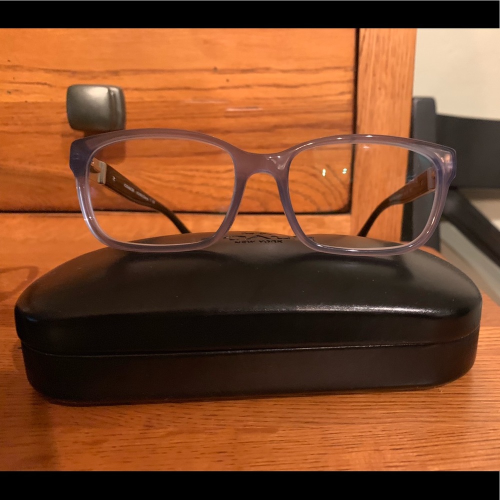 Coach eyeglasses.
